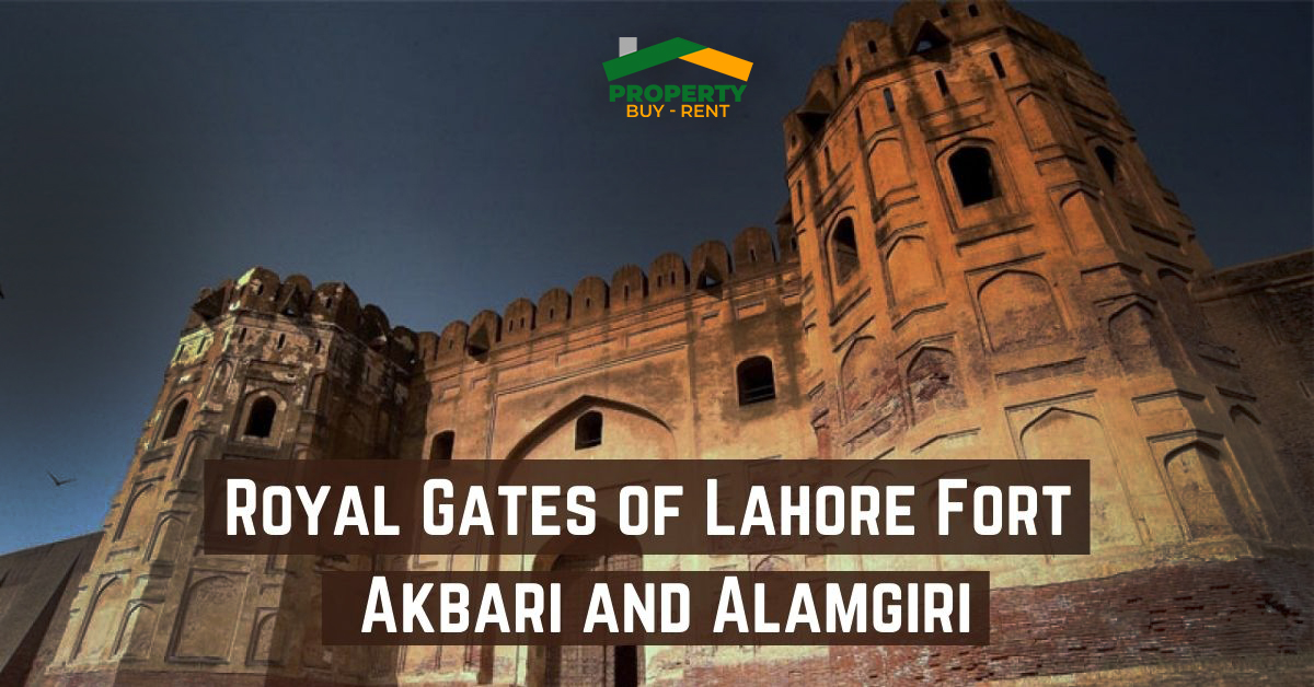 Royal Gates of Lahore Fort - Akbari and Alamgiri