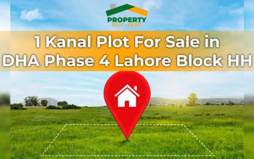 1 Kanal Plot For Sale in DHA Phase 4 Lahore