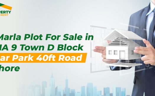 5 Marla Plot For Sale in DHA 9 Town D Block Lahore