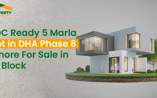 NDC Ready 5 Marla Plot For Sale in DHA Phase 8 Lahore