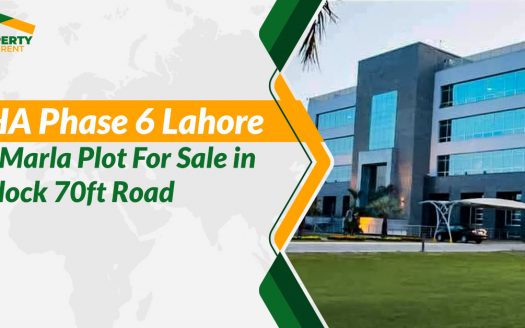 DHA Phase 6 Lahore 21 Marla Plot For Sale