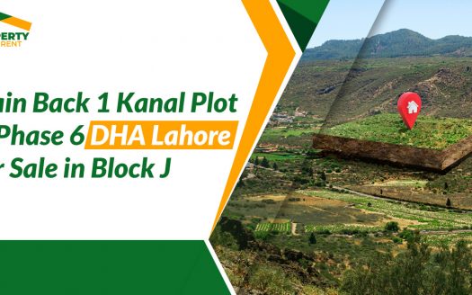 I Kanal Plot in Phase 6 DHA Lahore For Sale