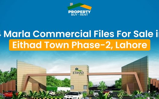 4 Marla Commercial-Files For Sale in Etihad Town