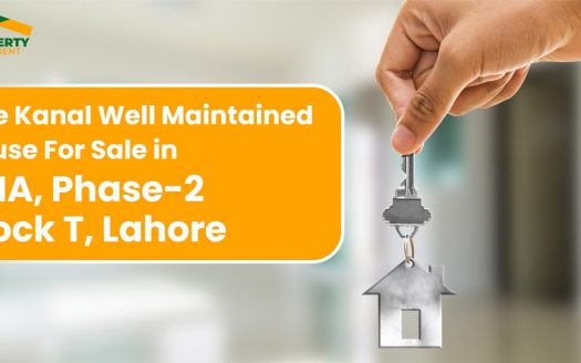 One Kanal Well Maintained House For Sale in DHA Phase 2 Block T Lahore