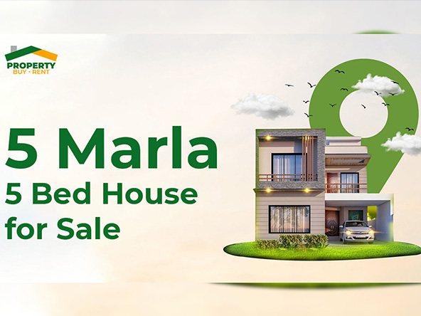 5 marla 5 bed house for sale