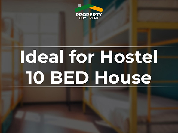 10 Bed House For Hostel