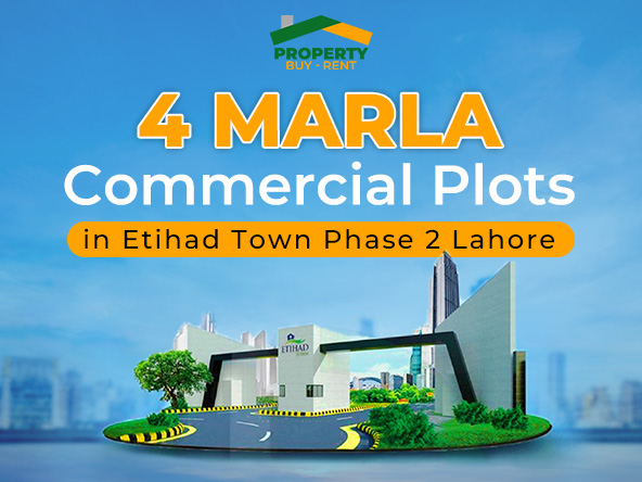 4 Marla Commercial Plots in Etihad Town Phase 2