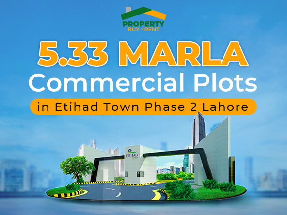 5 Marla Commercial Plots in Etihad Town Phase 2