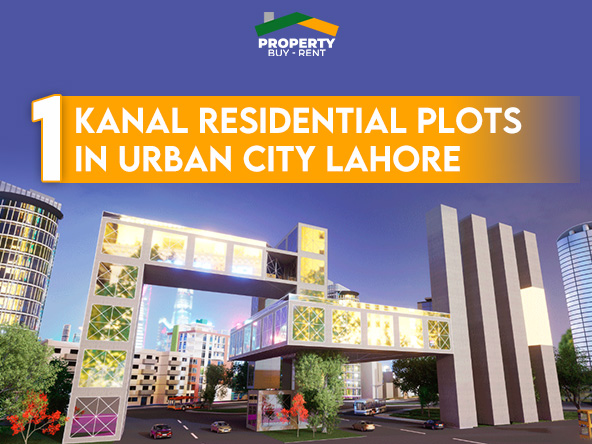 1 Kanal Residential Plots in Urban City Lahore