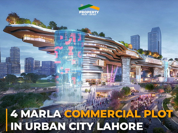 4 Marla Commercial Plot In Urban City Lahore