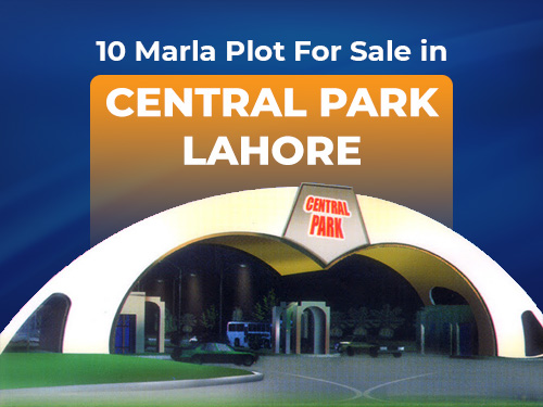10 Marla Plot For Sale in Central Park Lahore - A1 Executive Block