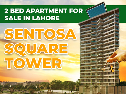 2 Bed Apartment For Sale in Lahore - Sentosa Square Tower