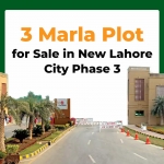 3 Marla Plot for Sale in New Lahore City Phase 3
