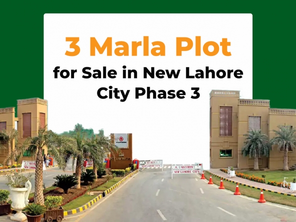 3 Marla Plot for Sale in New Lahore City Phase 3
