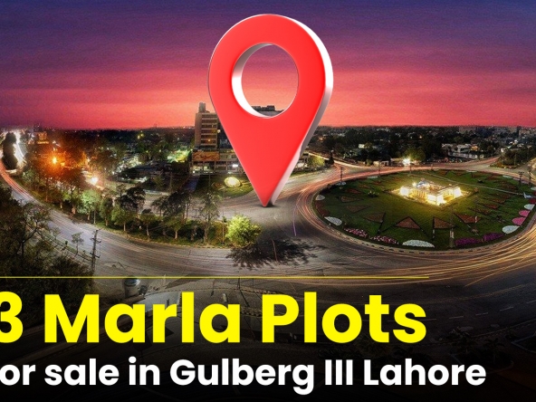 3 Marla Plots for Sale in Gulberg III Lahore