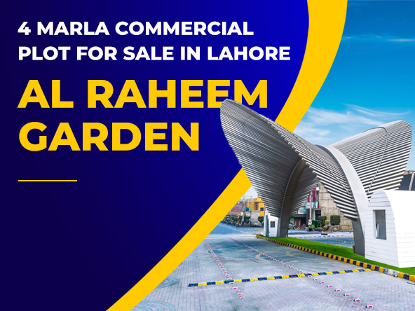 4 Marla Commercial Plot For Sale in Lahore - Al Raheem Garden