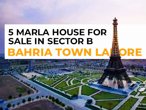 5 Marla House For Sale In Sector B - Bahria Town Lahore