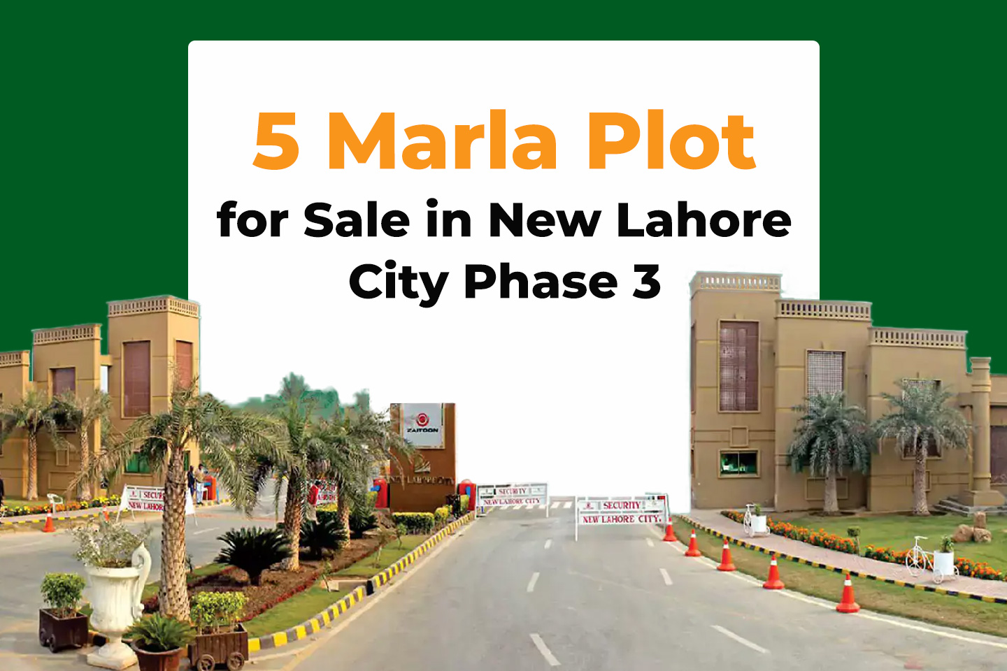 5 Marla Plot for Sale in New Lahore City Phase 3