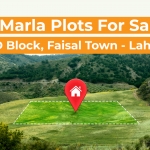 5 Marla Plots For Sale in D Block Faisal Town Lahore