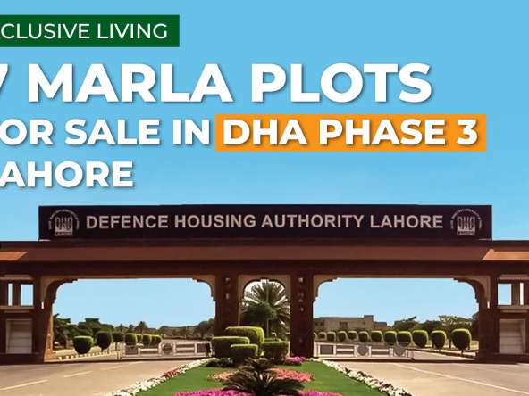 7 Marla Plots for Sale in DHA Phase 3 Lahore