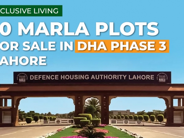10 Marla Plots for Sale in DHA Phase 3 Lahore