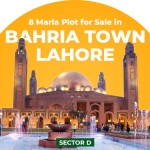 8 Marla Plot for Sale in Bahria Town Lahore - Sector D