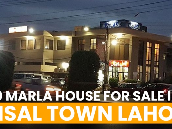 10 Marla House for Sale in Faisal Town Lahore