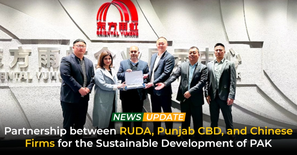 Partnership Between RUDA, Punjab CBD, and Chinese Firms
