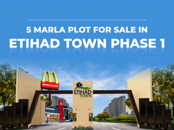 5 Marla Plot For Sale in Etihad Town Phase 1