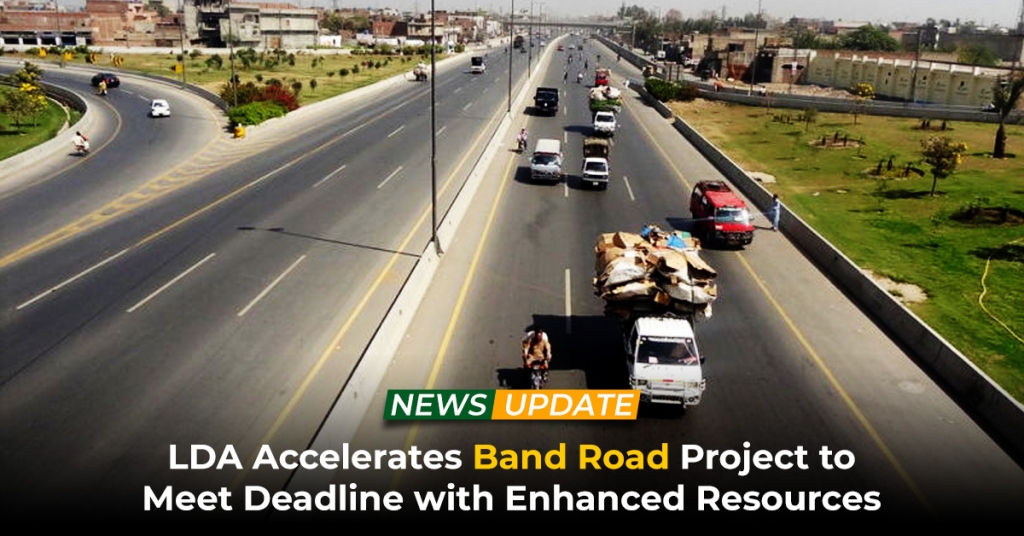 LDA Accelerates Band Road Project to Meet Deadline
