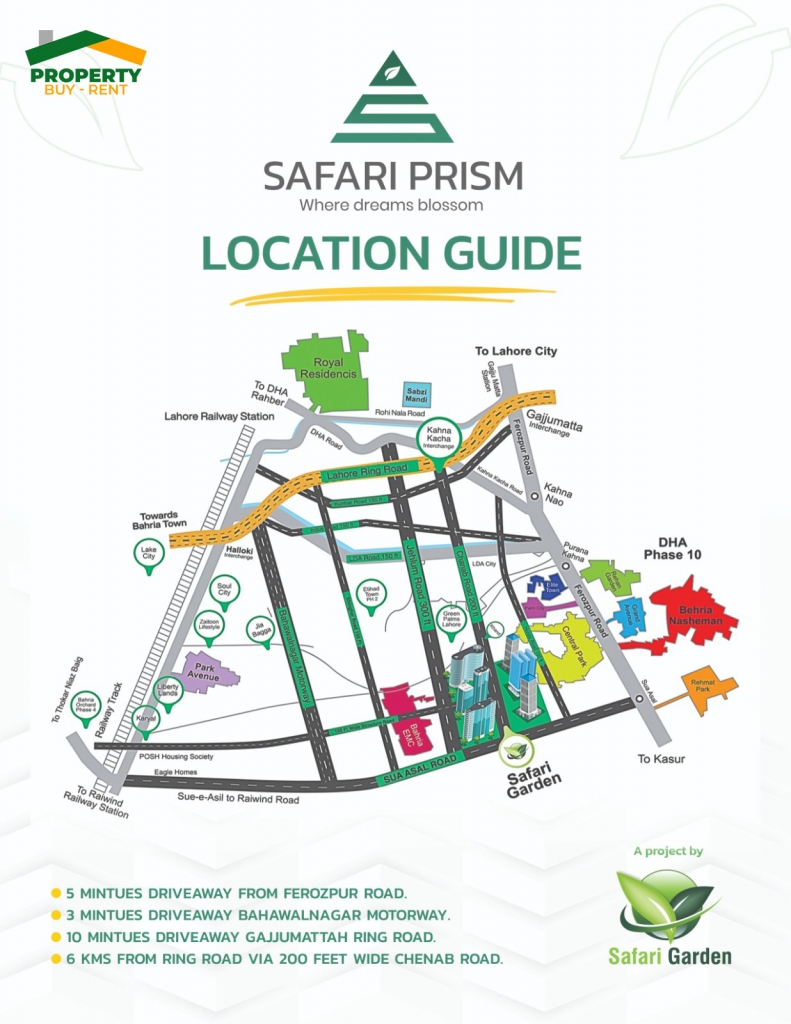 Safari Prism Lahore Location