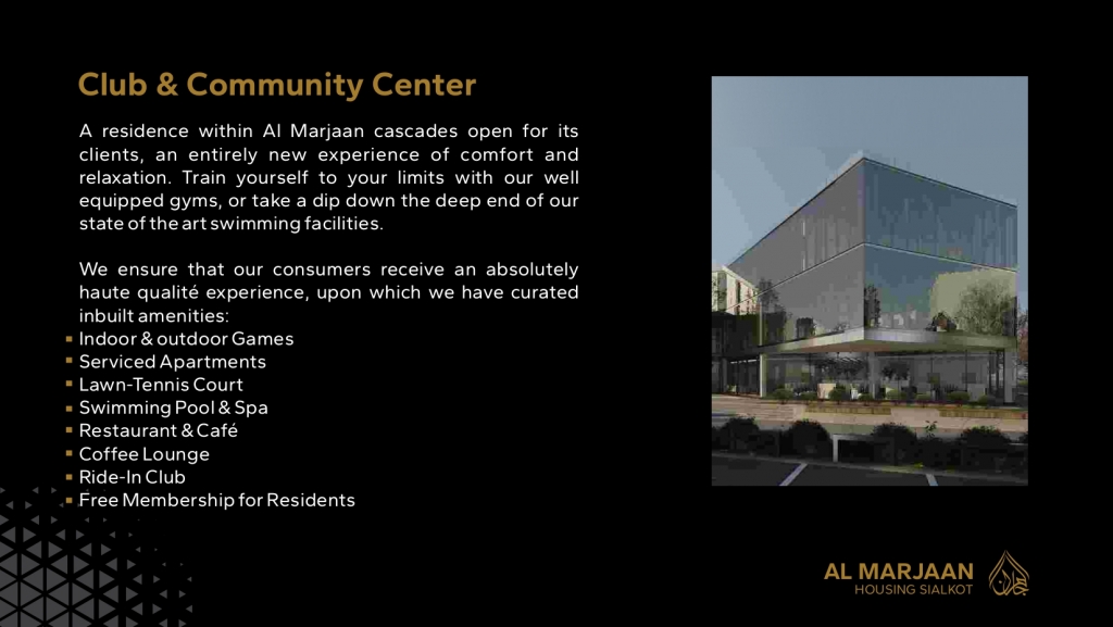 Al Marjaan Housing Club and Community Center