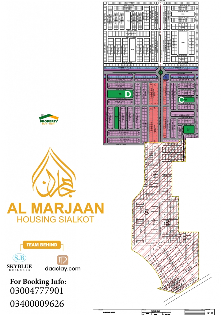 Al Marjaan Housing Layout Phase 2 Layout Plan