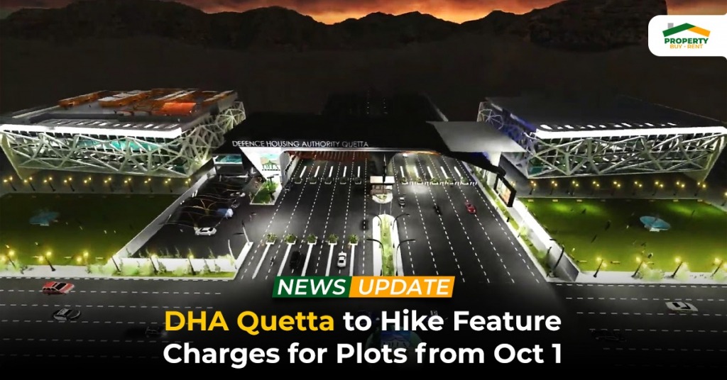 DHA Quetta to Hike Feature Charges for Plots from Oct 1