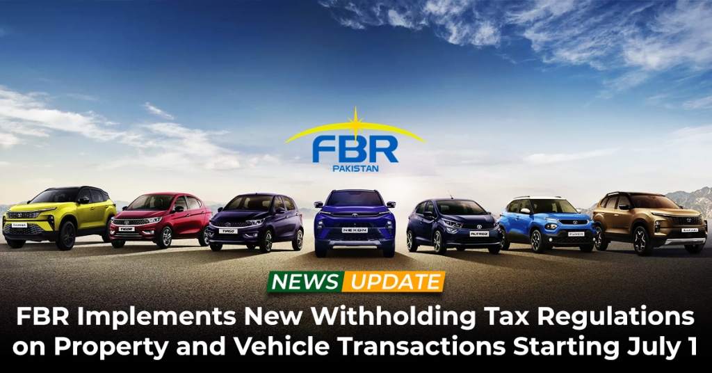 FBR Implements New Withholding Tax on Property and Vehicle