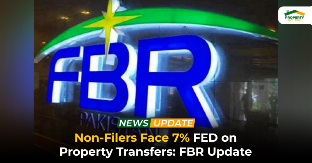 Non-Filers Face 7% FED on Property Transfers FBR Update