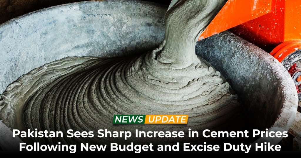 Pakistan Sees Sharp Increase in Cement Prices Following New Budget