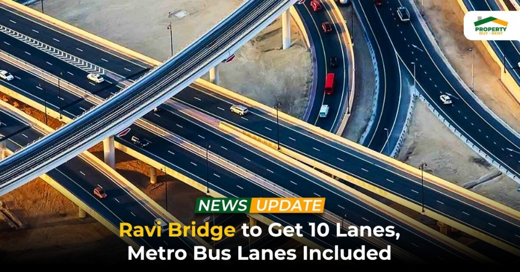 Ravi Bridge to Get 10 Lanes, Metro Bus Lanes Included