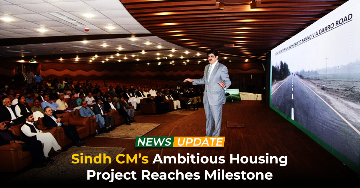 Sindh CM’s Ambitious Housing Project Reaches Milestone