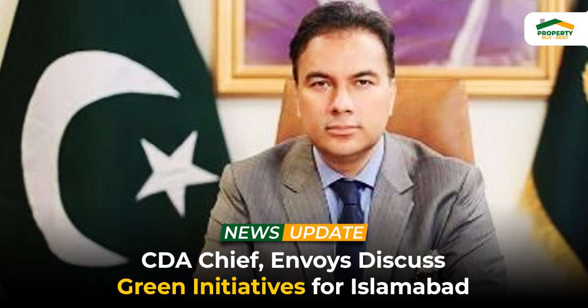 CDA Chief, Envoys Discuss Green Initiatives for Islamabad