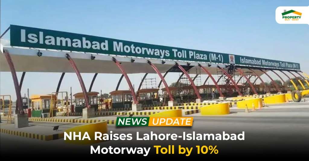 NHA Raises Lahore-Islamabad Motorway Toll by 10%