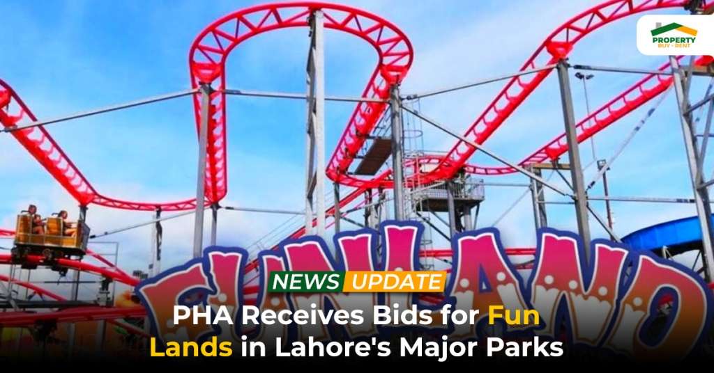 PHA Receives Bids for Fun Lands in Lahore's Major Parks