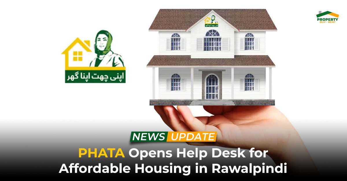 PHATA Opens Help Desk for Affordable Housing in Rawalpindi