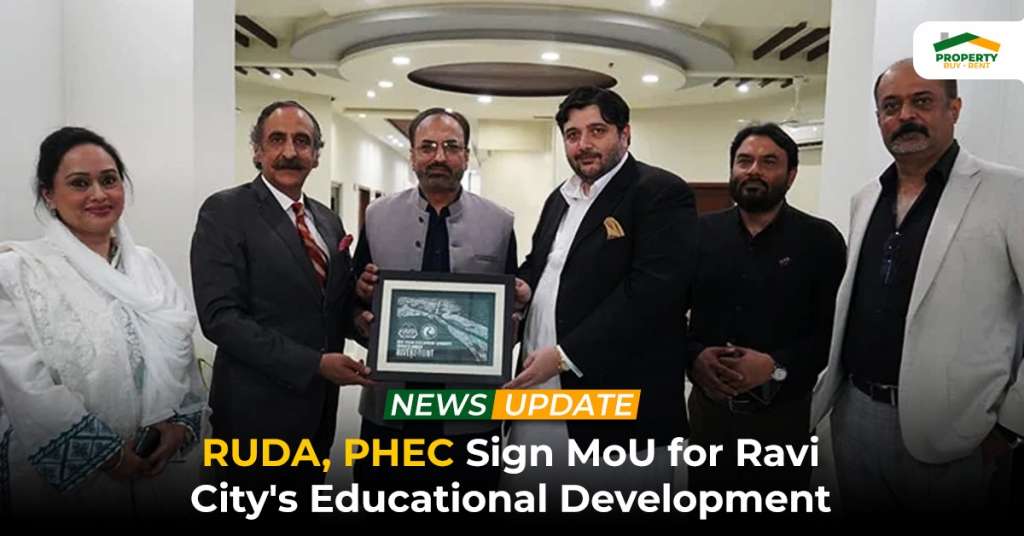 RUDA, PHEC Sign MoU for Ravi City's Educational Development