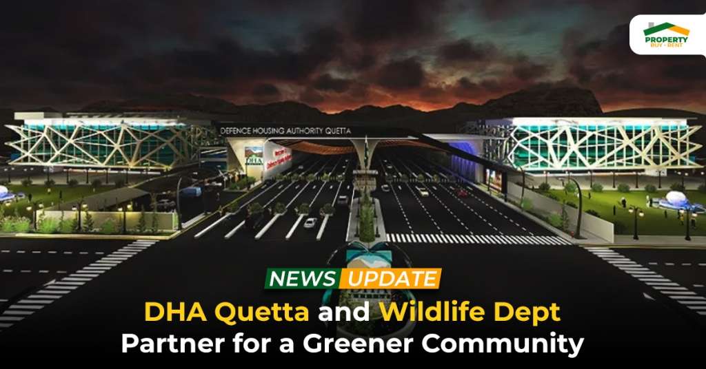 DHA Quetta and Wildlife Dept Partner for a Greener Community