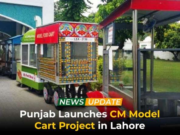 Punjab Launches CM Model Cart Project in Lahore